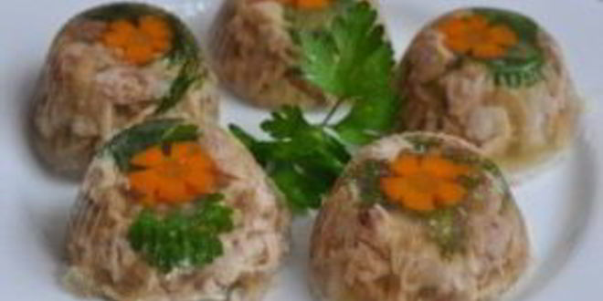 Рецепт холодца из рульки и курицы