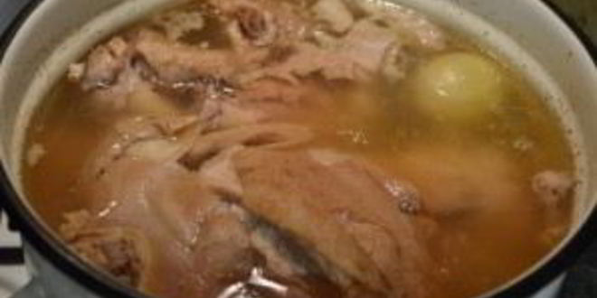 Рецепт холодца из свинины и говядины