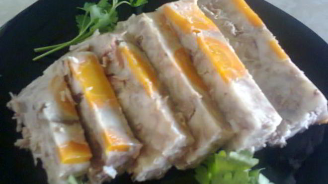 Рецепт холодца из свинины