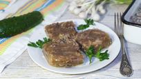 Рецепт Холодца из свиных ножек и говядины