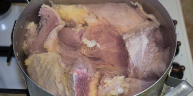 Рецепт холодца из свиных ножек и говядины