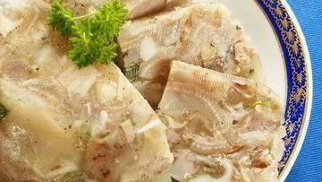 Рецепт Холодца из телятины и куриных потрошков
