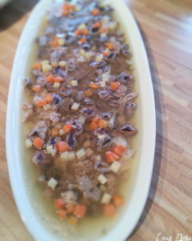 Рецепт холодца по-наследству