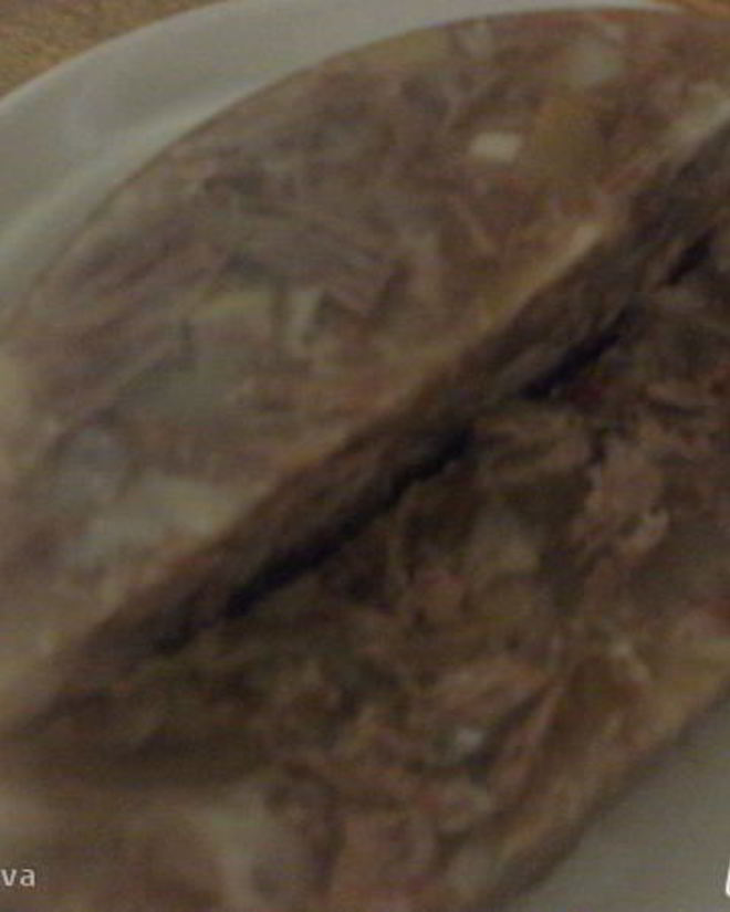 Рецепт холодца поросенок