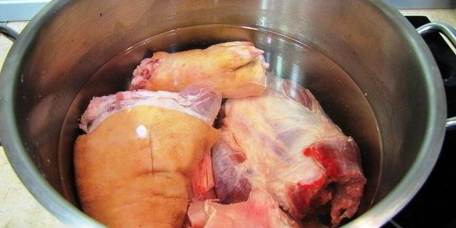 Рецепт холодца, просто холодец