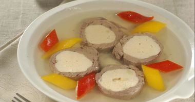 Рецепт Холодца с куриными медальонами