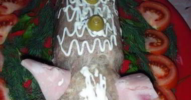 Рецепт Холодца в бутылке Поросенок