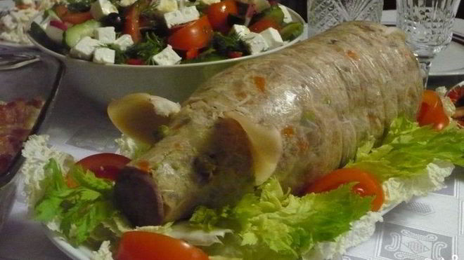 Рецепт холодца в бутылке