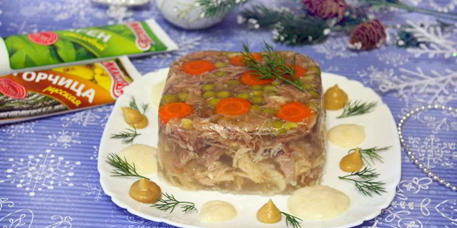 Рецепт холодца в мультиварке