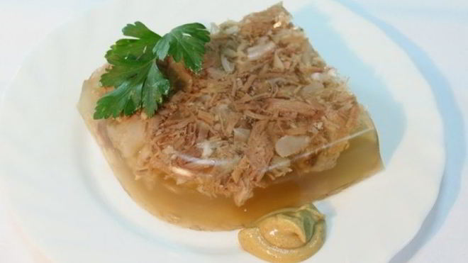 Рецепт вкусного холодца из свинины