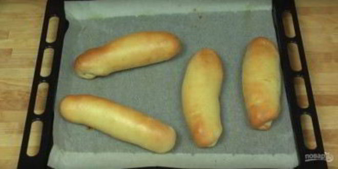 Рецепт булочек для хот-дога