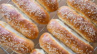 Рецепт Домашних булочек для хот-догов