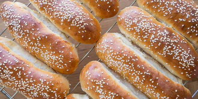 Рецепт Домашних булочек для хот-догов