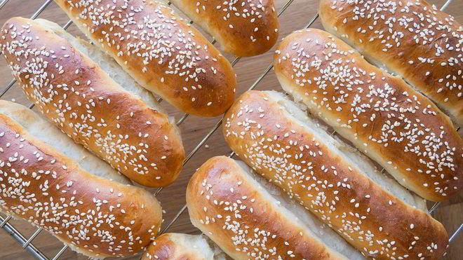 Рецепт домашних булочек для хот-догов