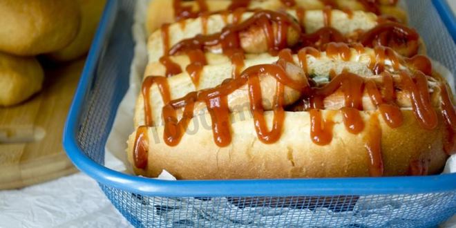 Рецепт домашнего хота дог в дрожжевом тесте