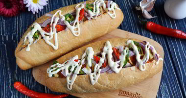 Рецепт Хот-дога Морковка