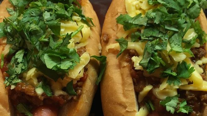 Рецепт хот-дога с чили