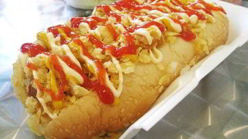 Рецепт Хот-дога с крабовыми палочками