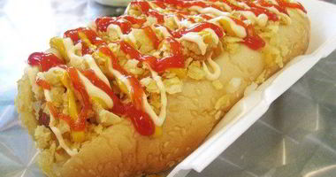 Рецепт Хот-дога с крабовыми палочками