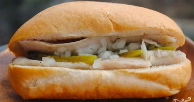 Рецепт Хот-дога с селедкой