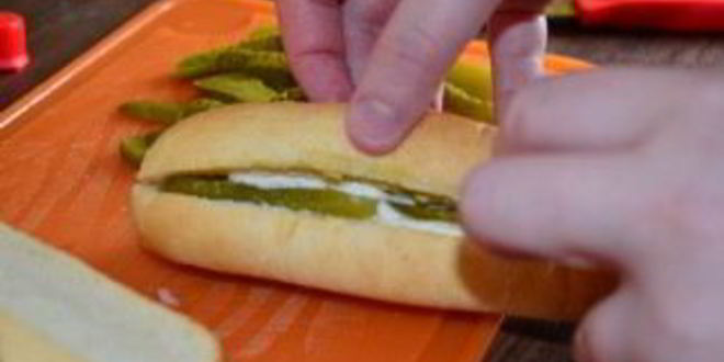 Рецепт хот-дога с сыром