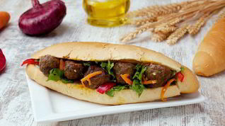 Рецепт Хот-дога с тефтельками