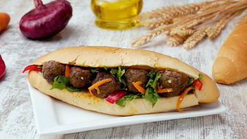 Рецепт Хот-дога с тефтельками