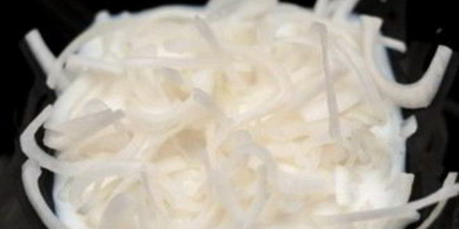 Рецепт хот-дога с жареным луком