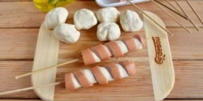 Рецепт хот-дога торнадо