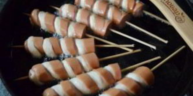 Рецепт хот-дога торнадо