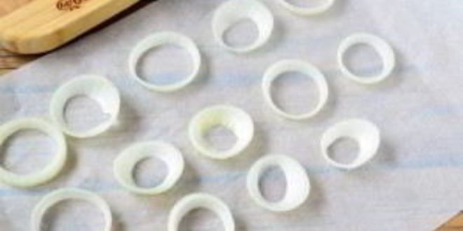 Рецепт хот-дога в луковых колечках