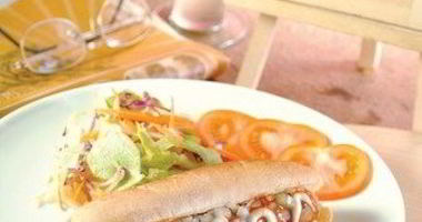 Рецепт Хот-догов с капустным салатом по-азиатски