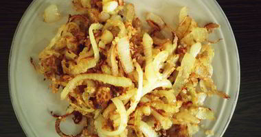 Рецепт Хрустящего лука для хот-догов