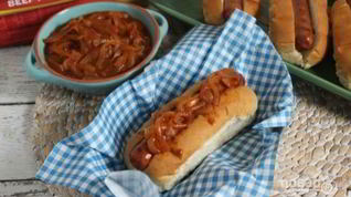 Рецепт Лука для хот-догов