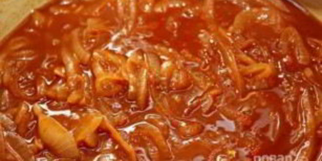 Рецепт лука для хот-догов