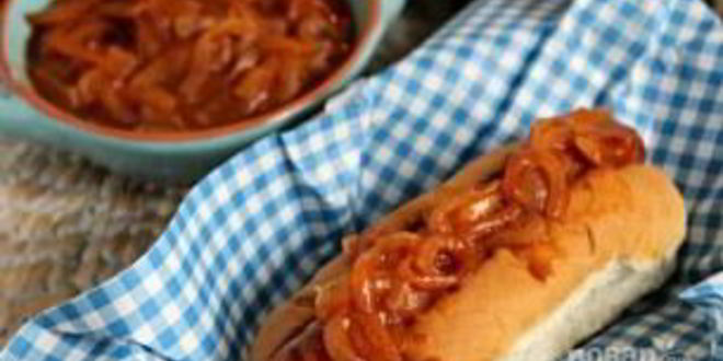 Рецепт лука для хот-догов