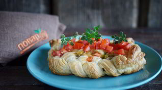 Рецепт Плетеных хот-догов с гуакамоле