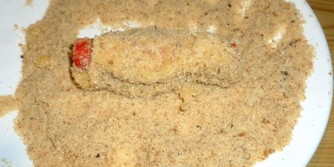 Рецепт крабовых палочек в кляре с сыром