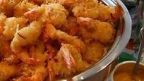 Рецепт Креветок в кляре с кокосом