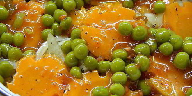 Рецепт маринованной скумбрии с горошком