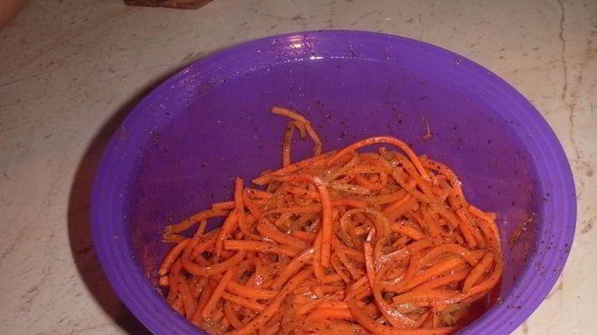 Рецепт моркови по-корейски для чайников