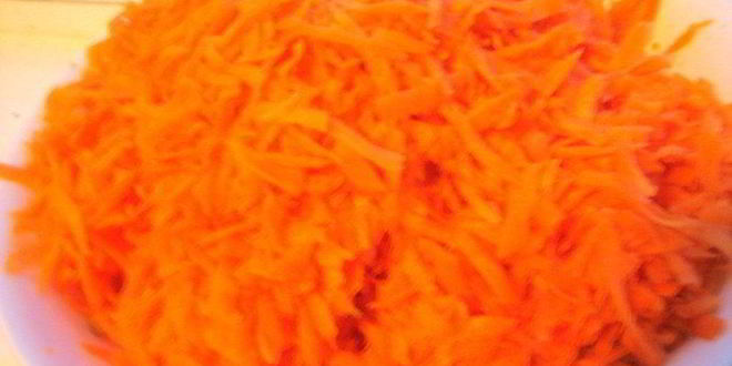 Рецепт моркови по-корейски с луком