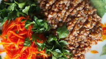 Рецепт Моркови по-корейски с обжаренным луком