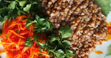 Рецепт Моркови по-корейски с обжаренным луком