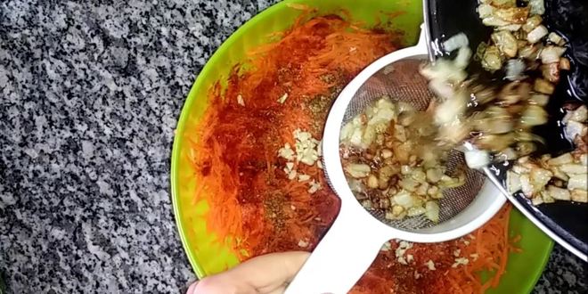 Рецепт моркови по-корейски за 15 минут