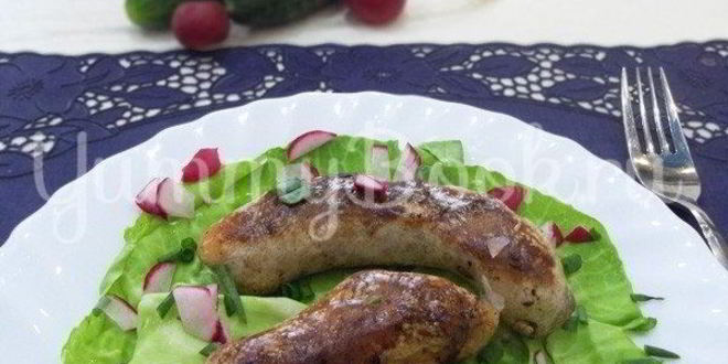 Рецепт Настоящей домашней колбасы из говядины