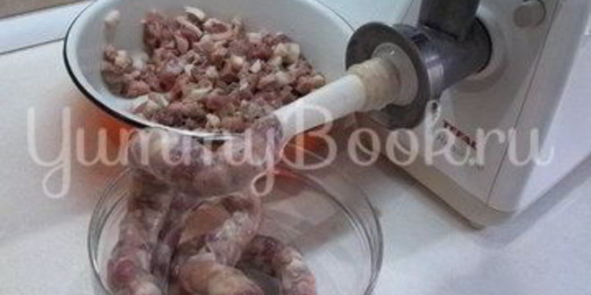 Рецепт настоящей домашней колбасы из говядины