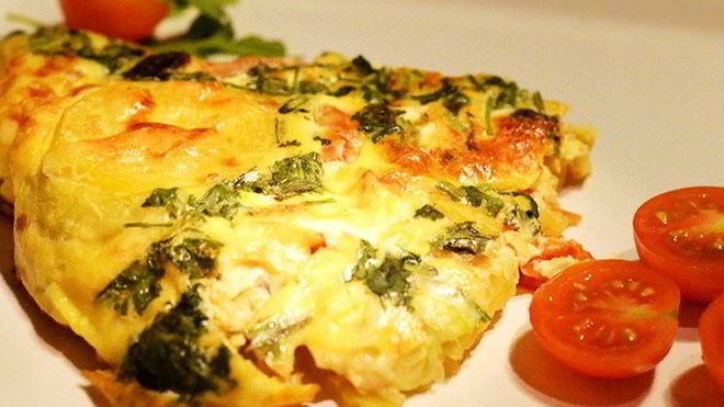 Рецепт фриттаты с кабачком