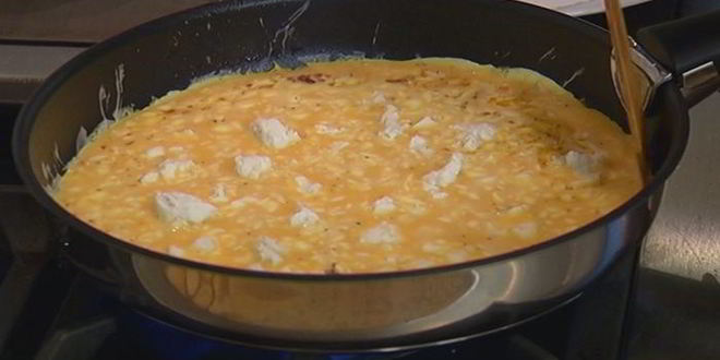 Рецепт фриттаты с козьим сыром и шалфеем