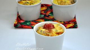 Рецепт Фриттаты с макаронами и болгарским перцем